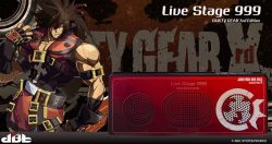 Bluetoothスピーカー Live Stage 999 GUILTY GEAR Xrd Edition