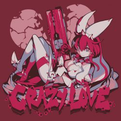 Eighty Sixed製 Tシャツ 【CRAZY LOVE】