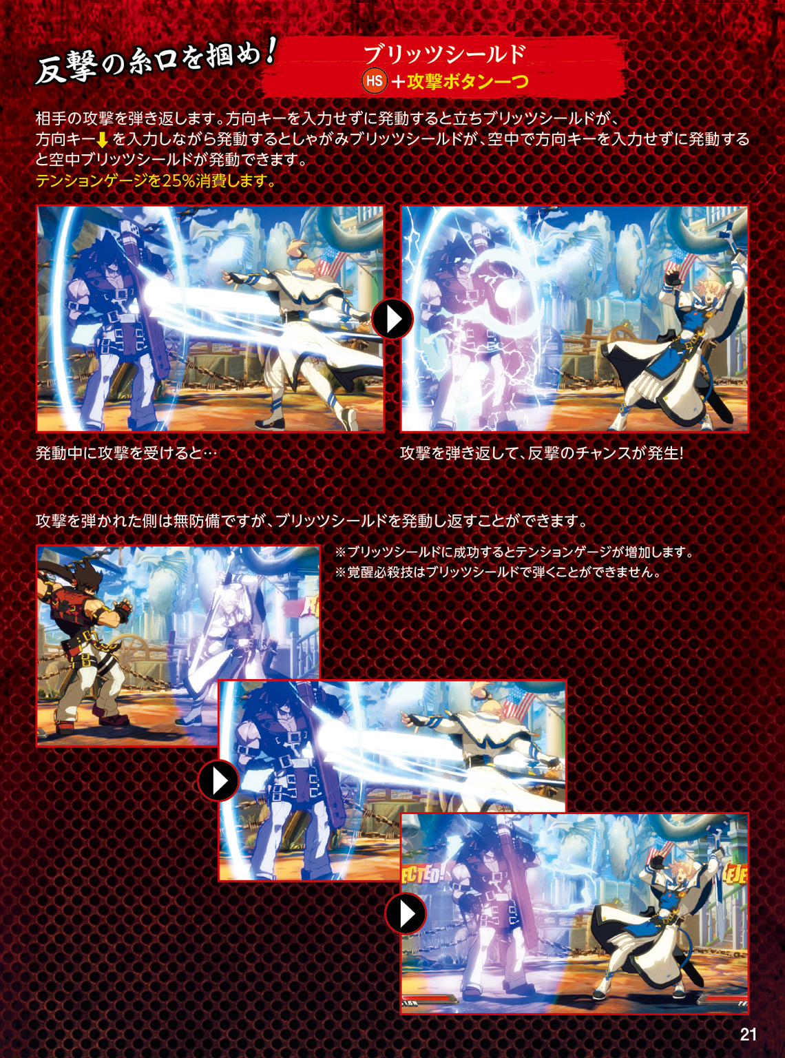 GUILTY GEAR Xrd -SIGN- 操作マニュアル PS4版