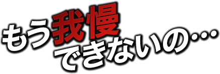 もう我慢できないの…